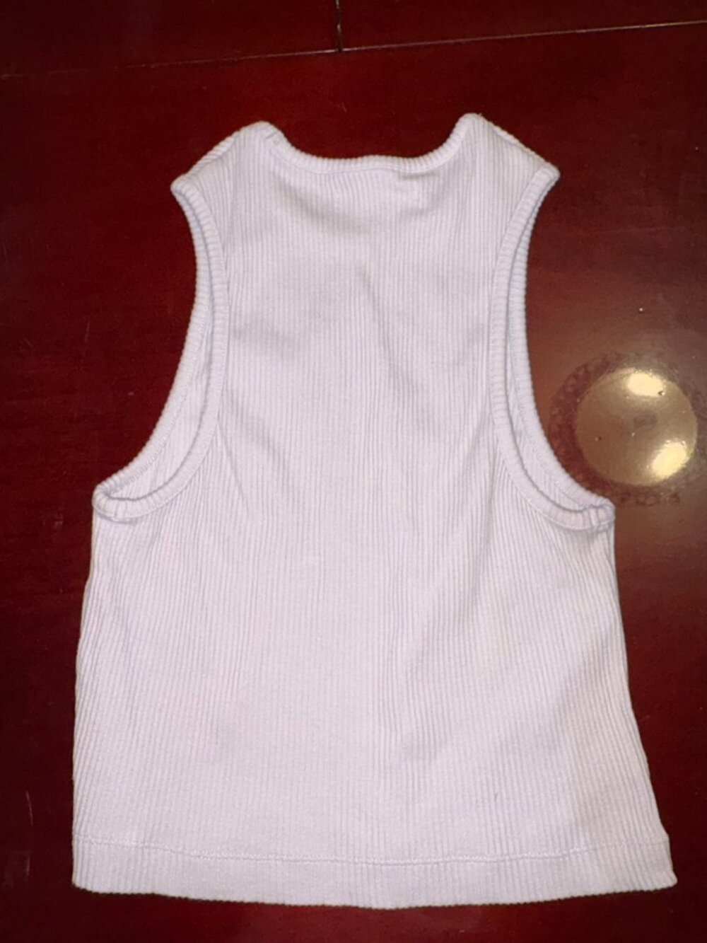 Oak + Fort Ribbed Grey Tank - Picture 2 of 3